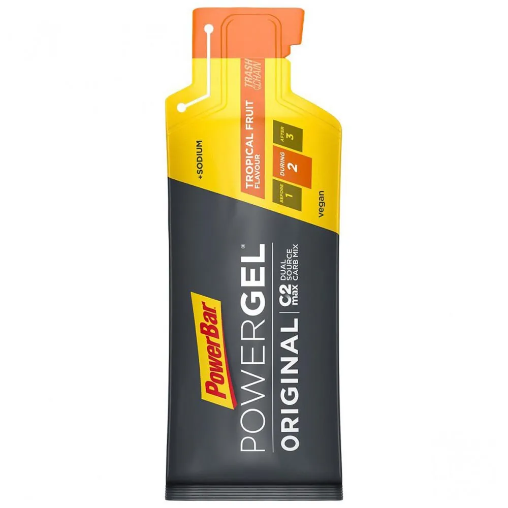 Powerbar Powergel Original Låda Med Energigeler Tropisk Frukt 41g 24 Enheter, Orange, One Size Powerbar Powergel Original Låda Med Energigeler Tropisk Frukt 41g 24 Enheter, Orange, One Size