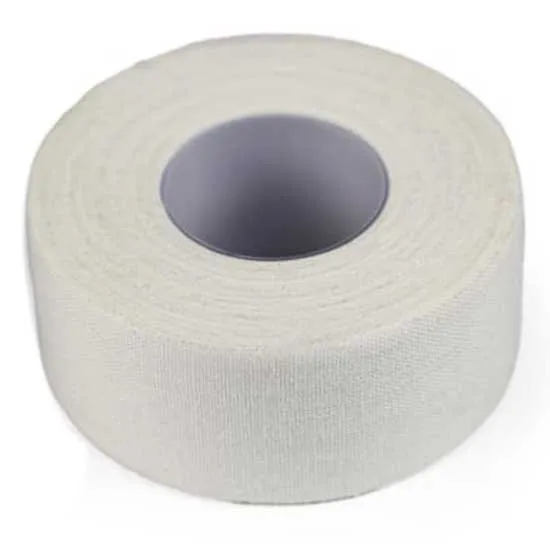 Powercare Qp7381set Vävd Självhäftande Tejp-icke-elastisk 1000x25cm 10 Enheter, White, 1000 x 25cm