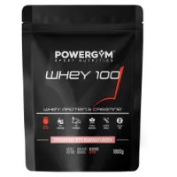 Powergym 100 Vassleprotein Banan Och Jordgubbe 1800g Powergym 100 Vassleprotein Banan Och Jordgubbe 1800g