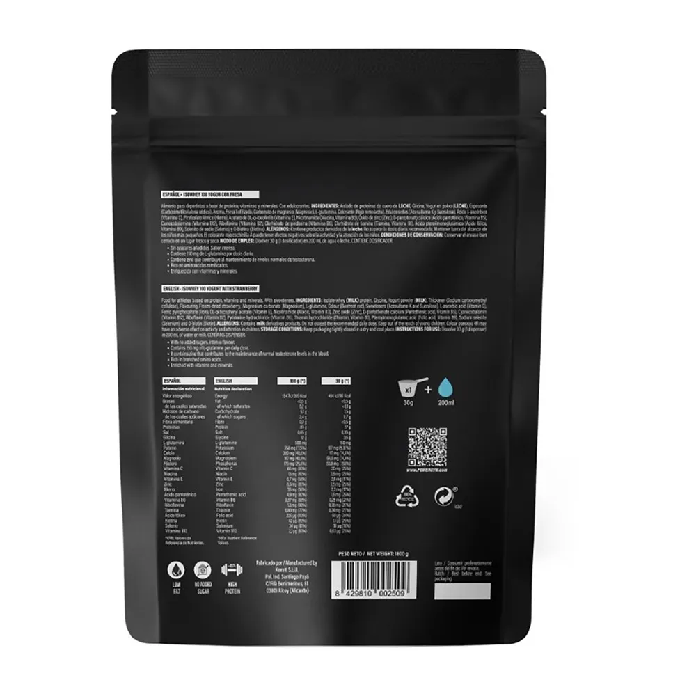 Powergym 100 Vassleproteinisolat Yoghurt Och Jordgubbar 1800g, Multicolor, One Size Powergym 100 Vassleproteinisolat Yoghurt Och Jordgubbar 1800g, Multicolor, One Size