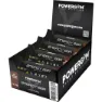 Powergym Energibar Låda Mörk Choklad 40g 24 Enheter, Black, One Size
