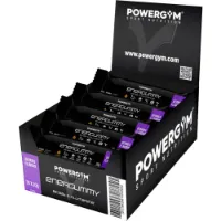 Powergym Energummy Låda Med Geléenergibars Röda Frukter 30g 36 Enheter
