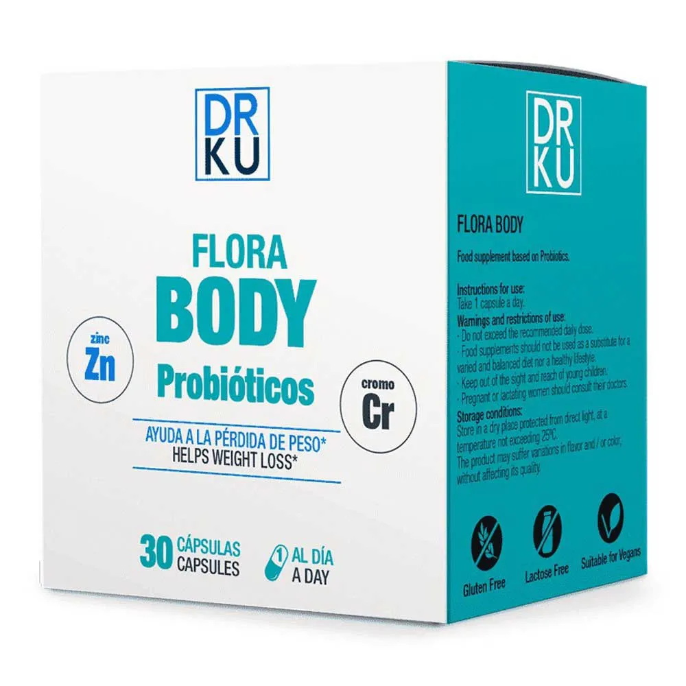 Powergym Flora Body Kapslar 30 Enheter, White, One Size