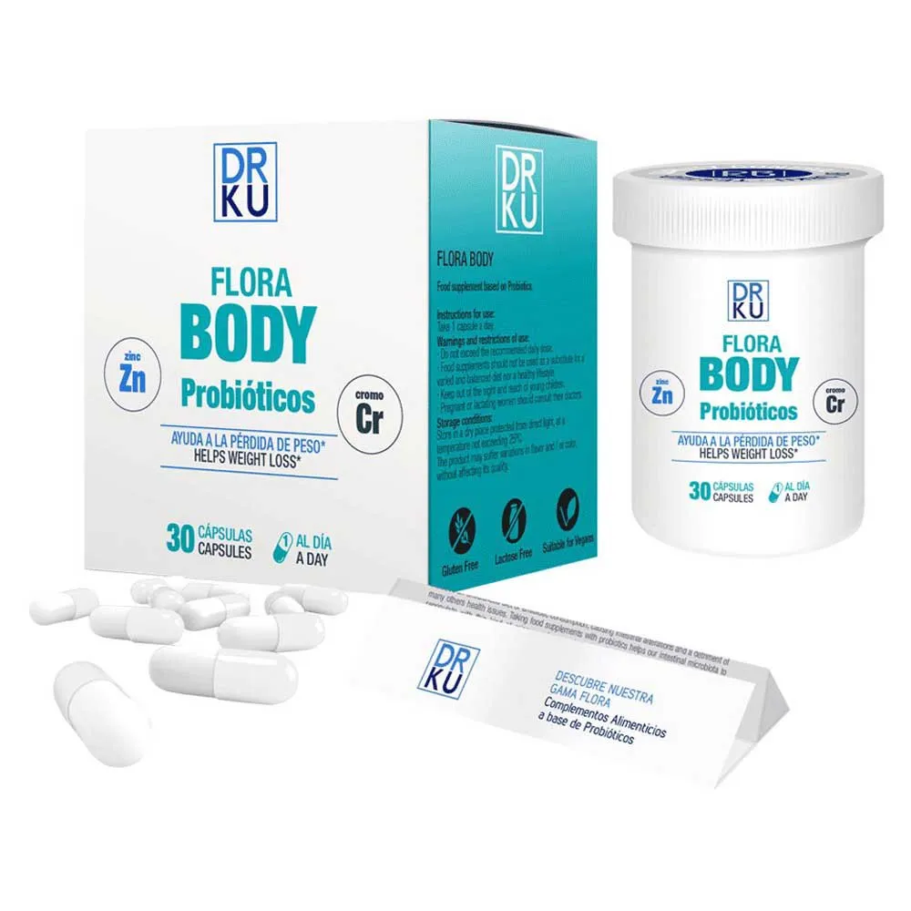 Powergym Flora Body Kapslar 30 Enheter, White, One Size