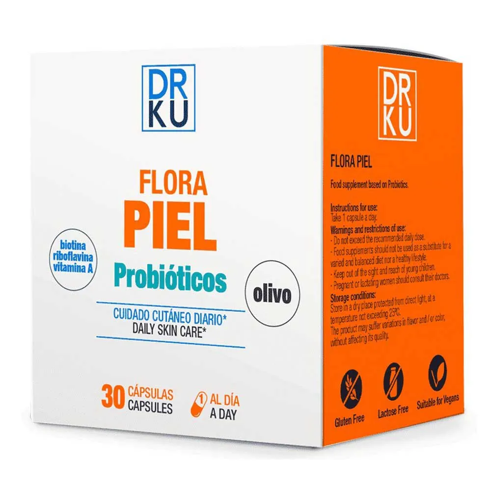 Powergym Flora Skin Kapslar 30 Enheter, White, One Size