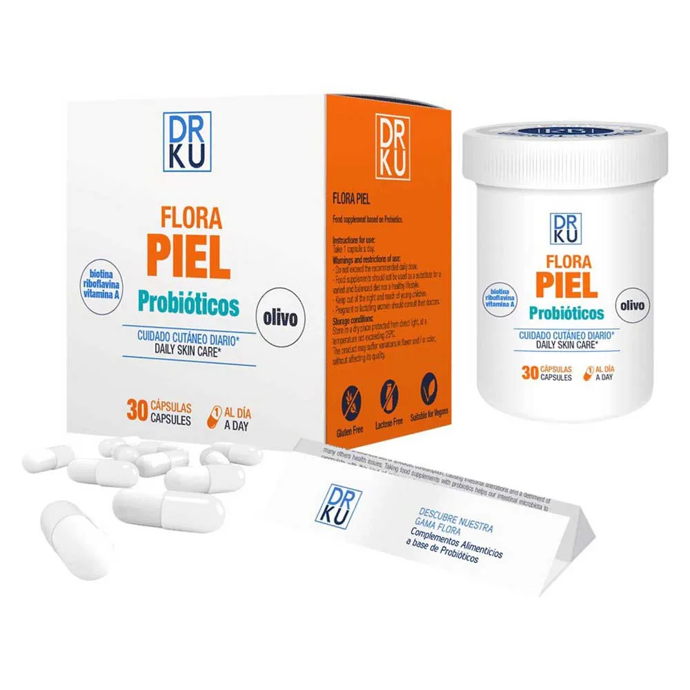 Powergym Flora Skin Kapslar 30 Enheter, White, One Size