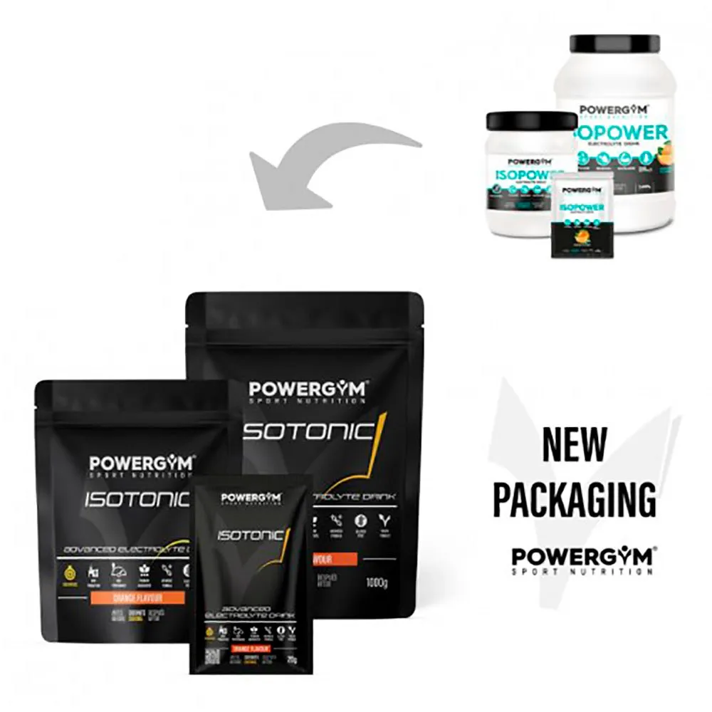 Powergym Isotonisk Pulverdryck Apelsin 1000g, Orange Powergym Isotonisk Pulverdryck Apelsin 1000g, Orange