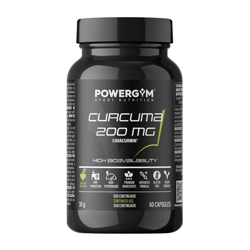 Powergym Kapslar Gurkmeja 60 Enheter, White, One Size