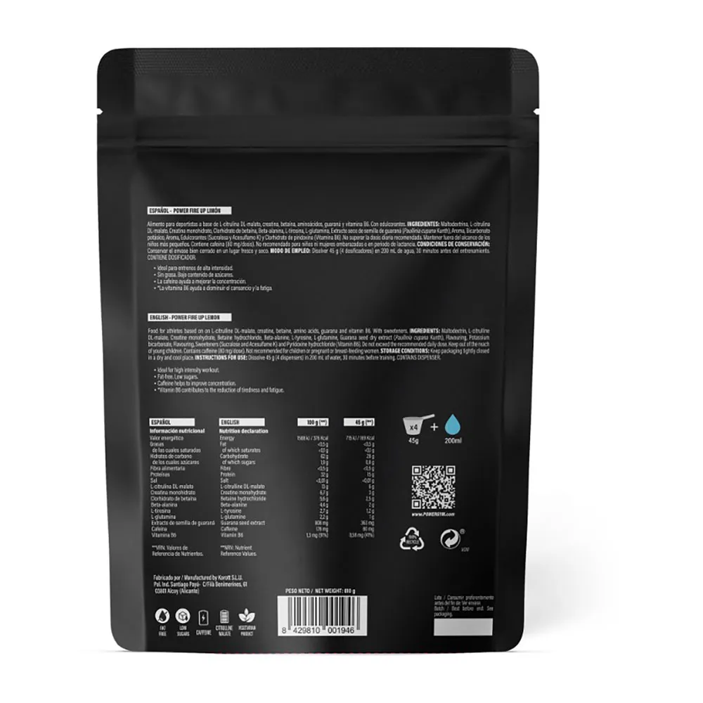 Powergym Kraftstartenheter Citrusfrukter 810gr, White, One Size
