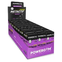 Powergym Metactif Metabolisk Aktivator-låda Med Injektionsflaskor Citron 10ml 24 Enheter