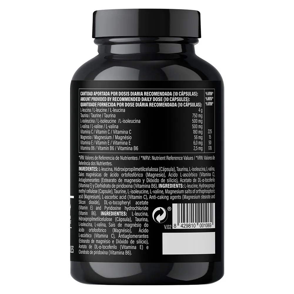 Powergym Power Bcaa´s Kapslar 120 Enheter, Neutral
