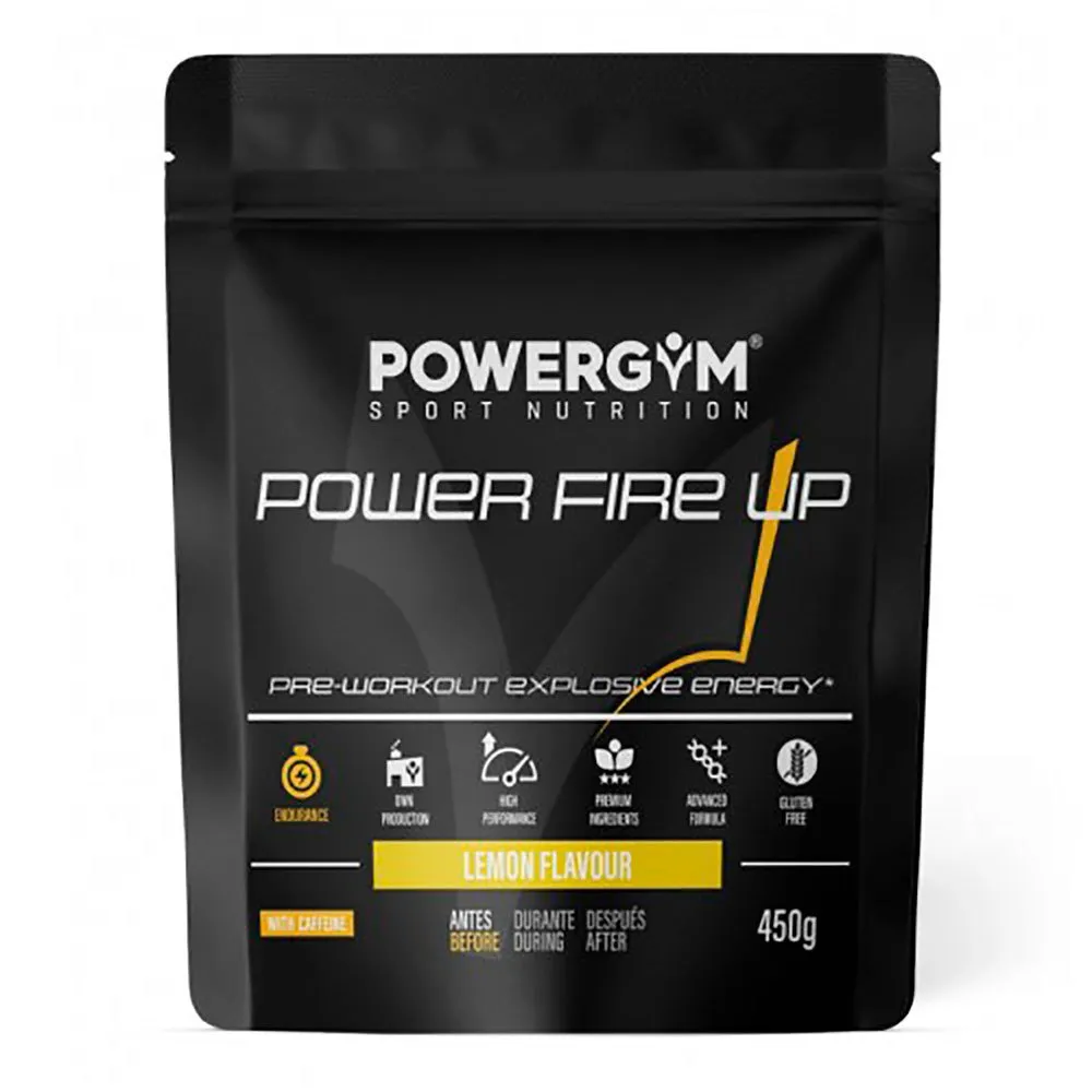 Powergym Power Fire Up Proteinpulver För Dryck Citrusfrukter 450g, Multicolor, One Size Powergym Power Fire Up Proteinpulver För Dryck Citrusfrukter 450g, Multicolor, One Size