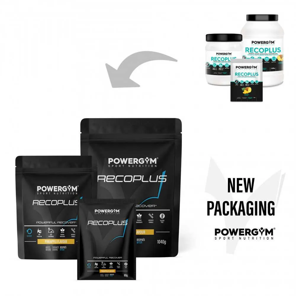 Powergym Recoplus Återhämtningsdos I Ask Ananas 80g 15 Enheter, White, One Size