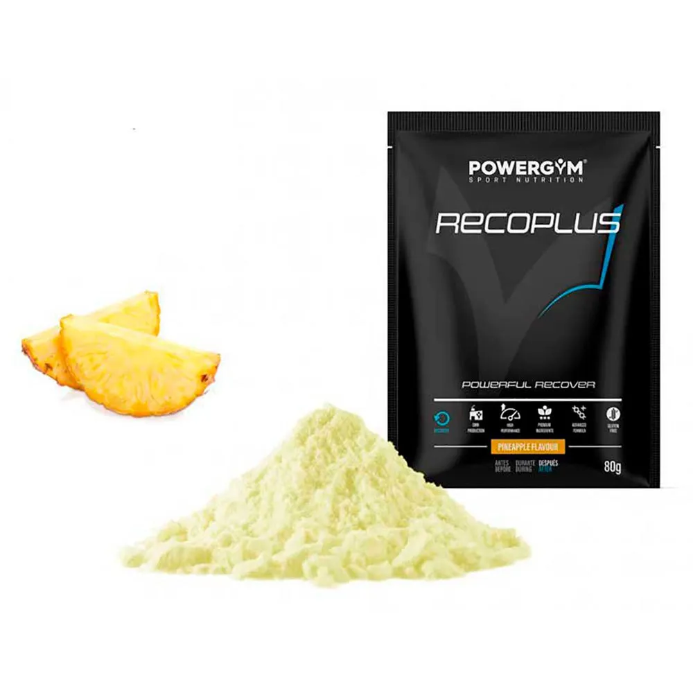 Powergym Recoplus Återhämtningsdos I Ask Ananas 80g 15 Enheter, White, One Size