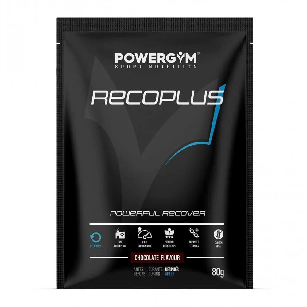 Powergym Recoplus Återhämtningsdos I Ask Choklad 80g 15 Enheter, White, One Size