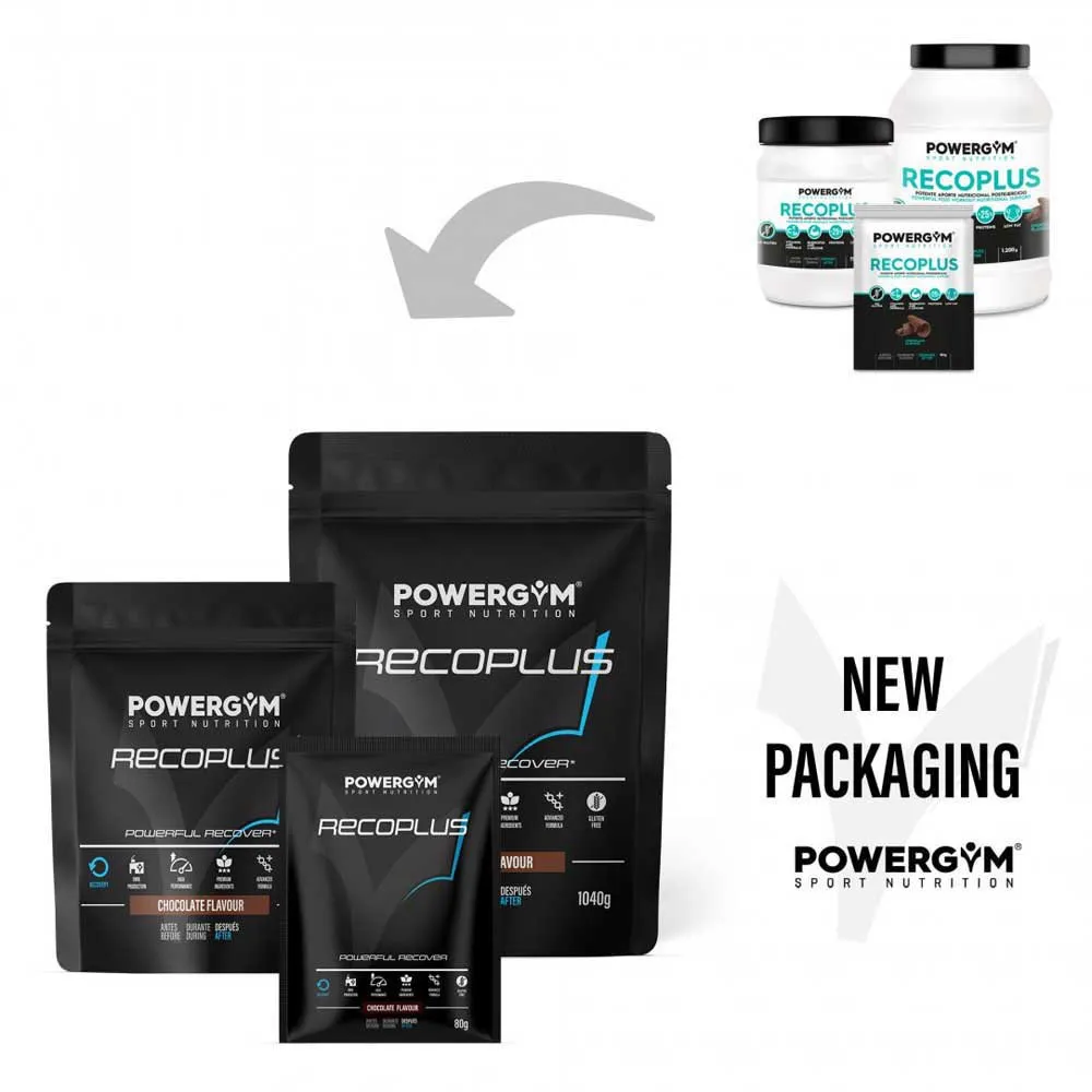Powergym Recoplus Återhämtningsdos I Ask Choklad 80g 15 Enheter, White, One Size