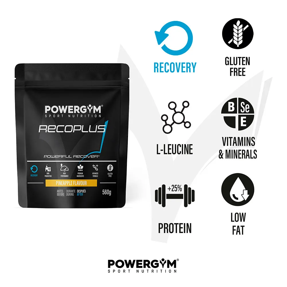 Powergym Recoplus Protein Ananas 560g, One size