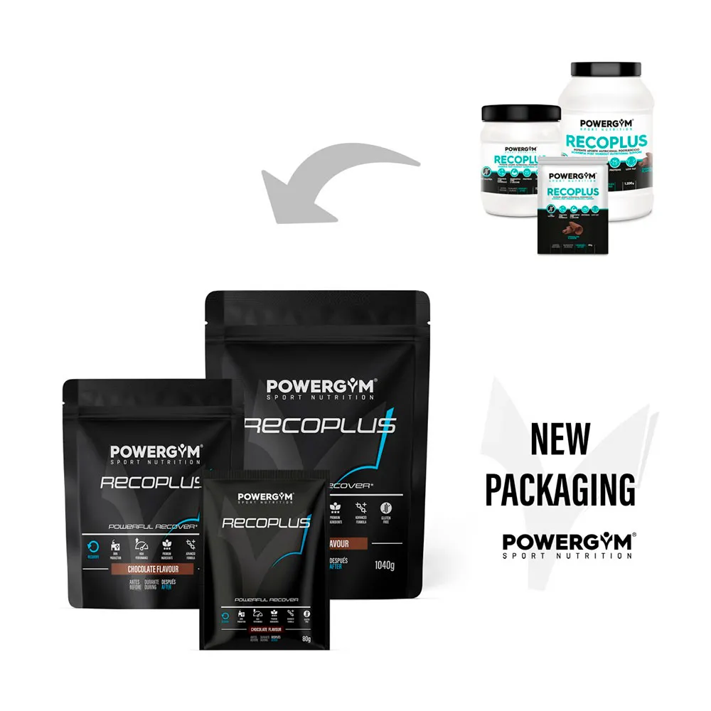 Powergym Recoplus Pulver Choklad 560g, One size