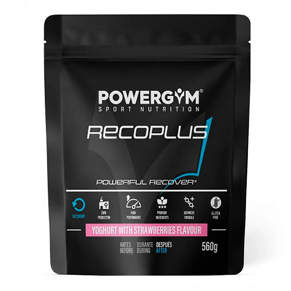 Powergym Recoplus Yoghurt Med Jordgubbar 720g, One size