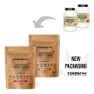 Powergym Veganskt Protein Röda Frukter 800g, White, One Size