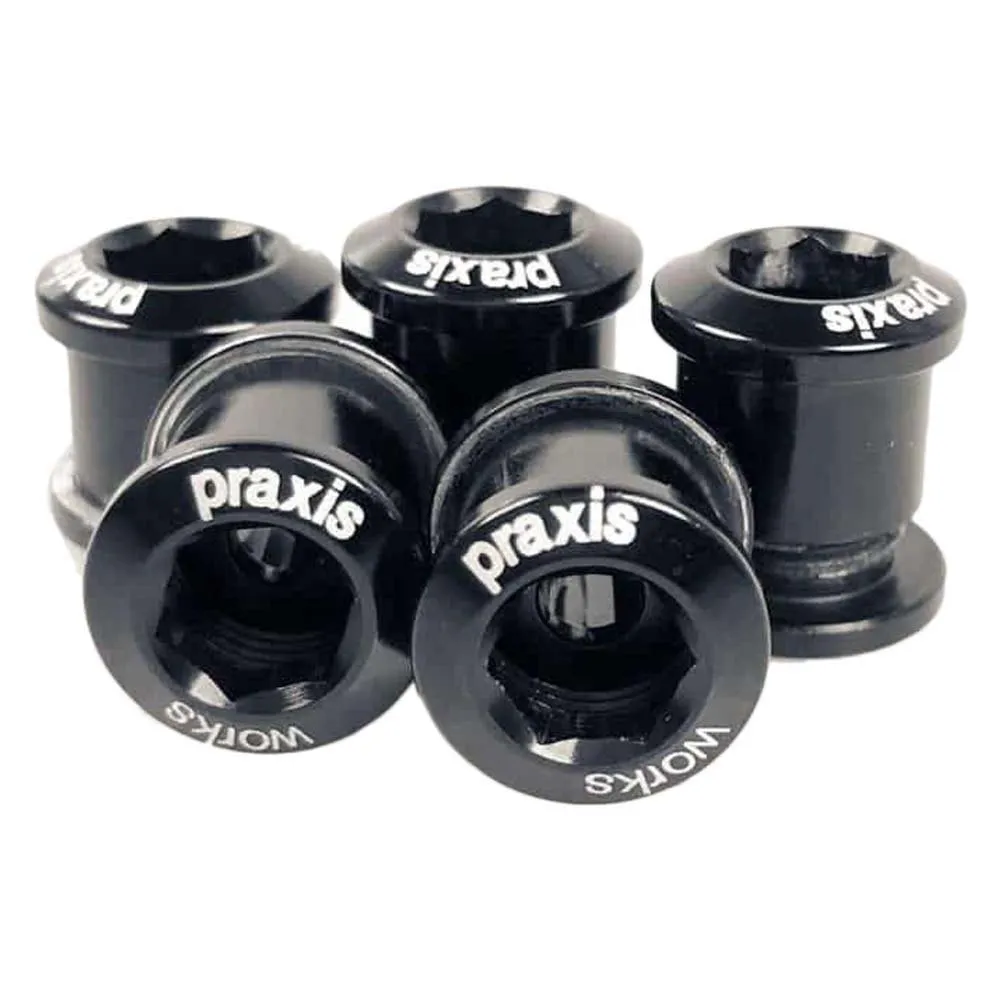 Praxis 48/32t Vevparti Skruvsats, Black, One Size Praxis 48/32t Vevparti Skruvsats, Black, One Size