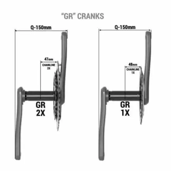 Praxis Alba-gr M30 Vevparti, Black, 170mm, 48-32t Praxis Alba-gr M30 Vevparti, Black, 170mm, 48-32t