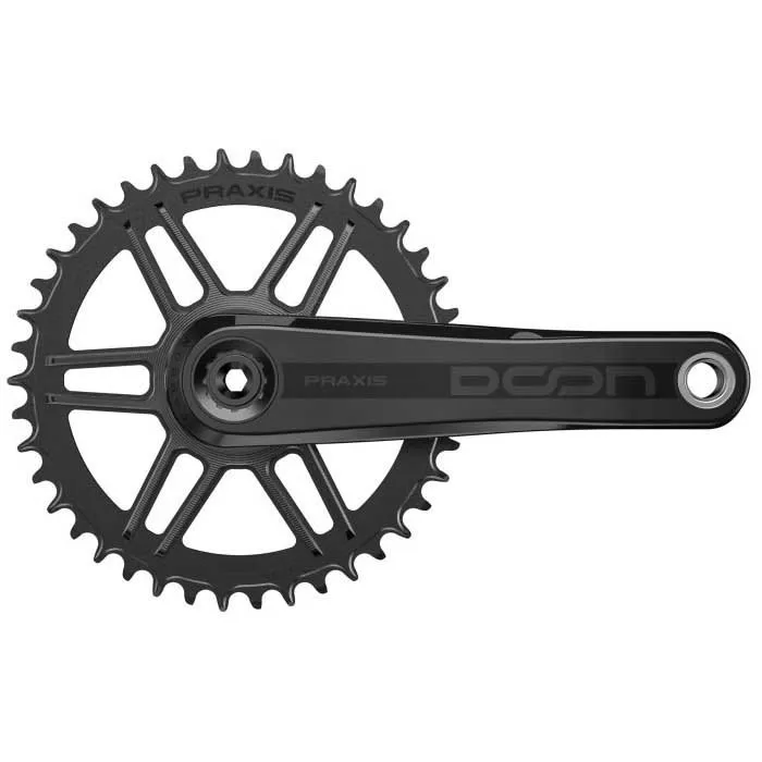 Praxis Doon Carbon M30 Vevparti, Black, 170mm, 50-34t