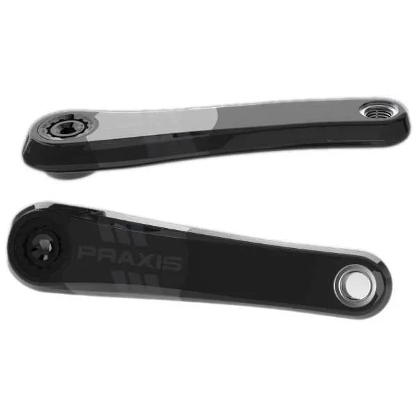 Praxis Etor Spline Carbon E-road Fazua R60 Vevarm, Black, 170mm