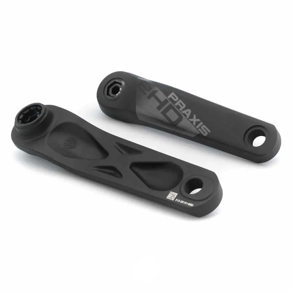 Praxis Hd Alloy Yamaha/bosch E-bike Vevarm, Black, 165mm