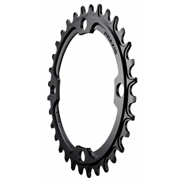 Praxis Mtb 104bcd 1x Narrow Wide Alloy Kedjehjul, Black, 34t