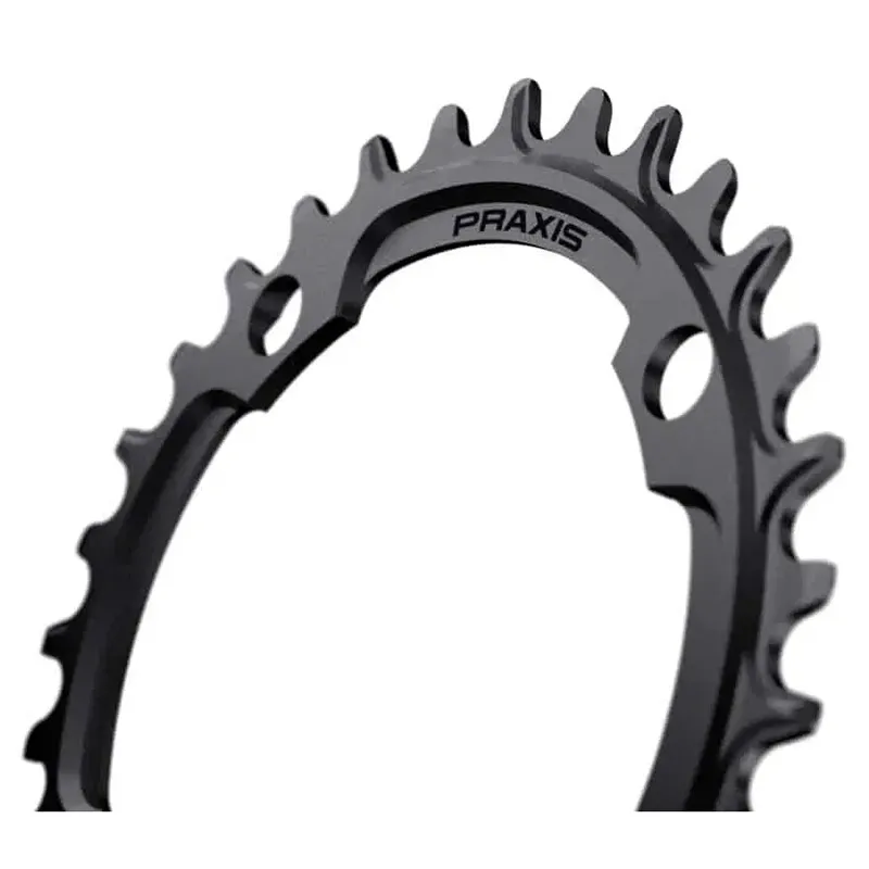 Praxis Mtb 104bcd 1x Narrow Wide Alloy Kedjehjul, Black, 34t