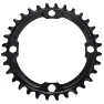 Praxis Mtb 104bcd 1x Narrow Wide Alloy Kedjehjul, Black, 34t