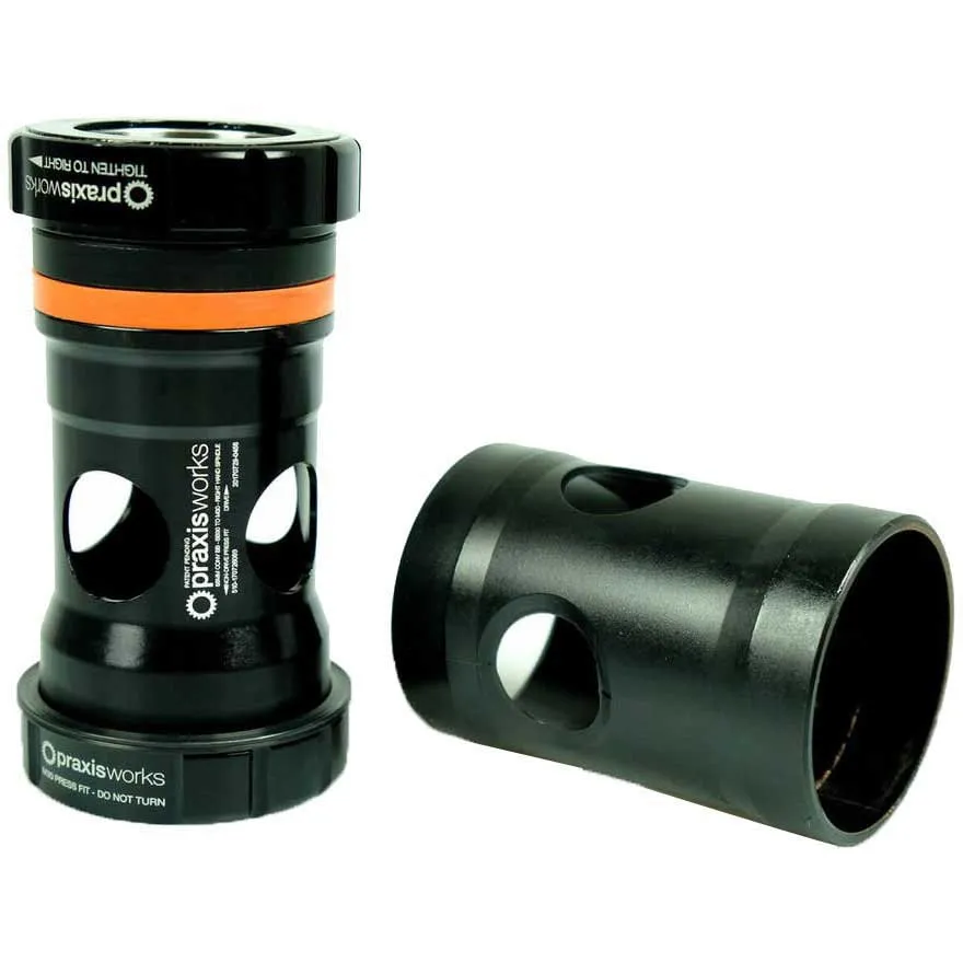 Praxis Mtb M30 Bb30/pf30 Vevlagerskoppar, Black, 73mm
