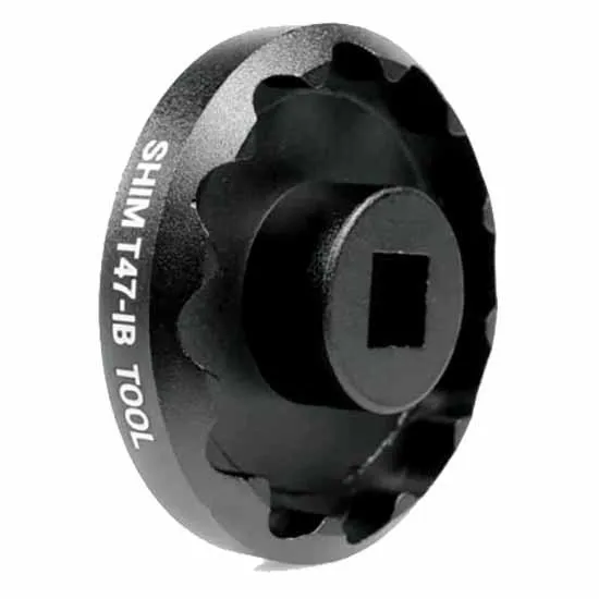 Praxis T47 Shimano M24/22 Vevlagerverktyg, Black, One Size