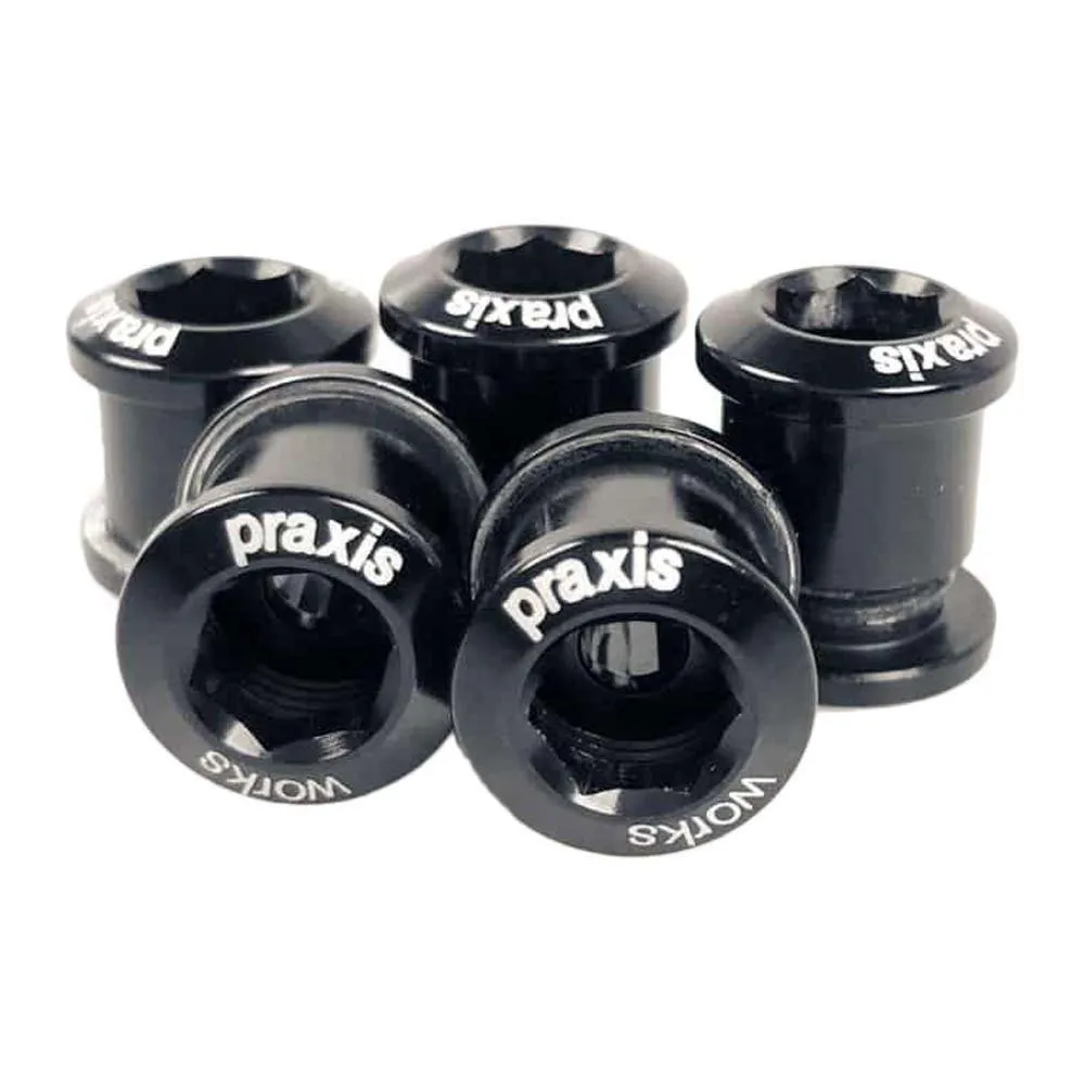 Praxis X-spider 160 Bcd Vevparti Skruvsats, Black, One Size Praxis X-spider 160 Bcd Vevparti Skruvsats, Black, One Size
