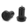 Primo Icon Styrpluggar, Black, One Size