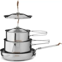Primus CampFire Cookset Stainless Steel Small Primus CampFire Cookset Stainless Steel Small