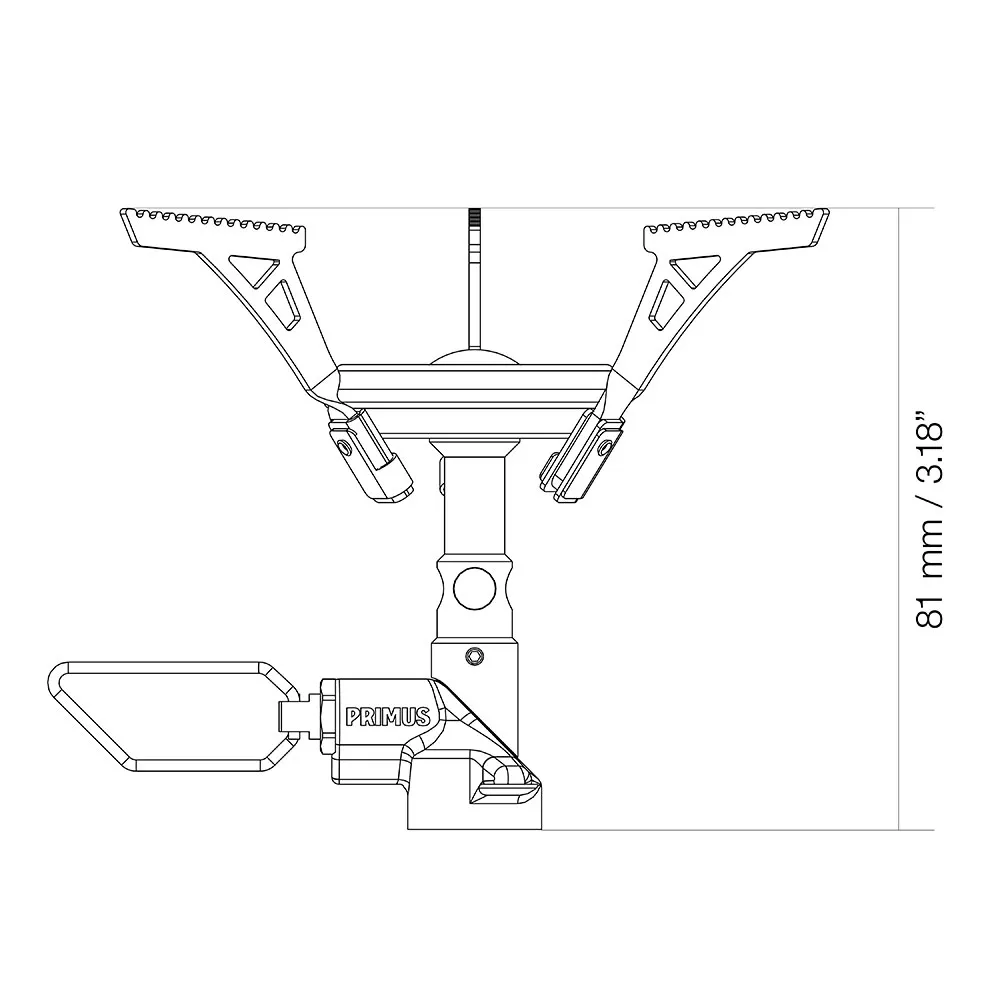 Primus Micron Iii Campingkök, Silver, One Size Primus Micron Iii Campingkök, Silver, One Size