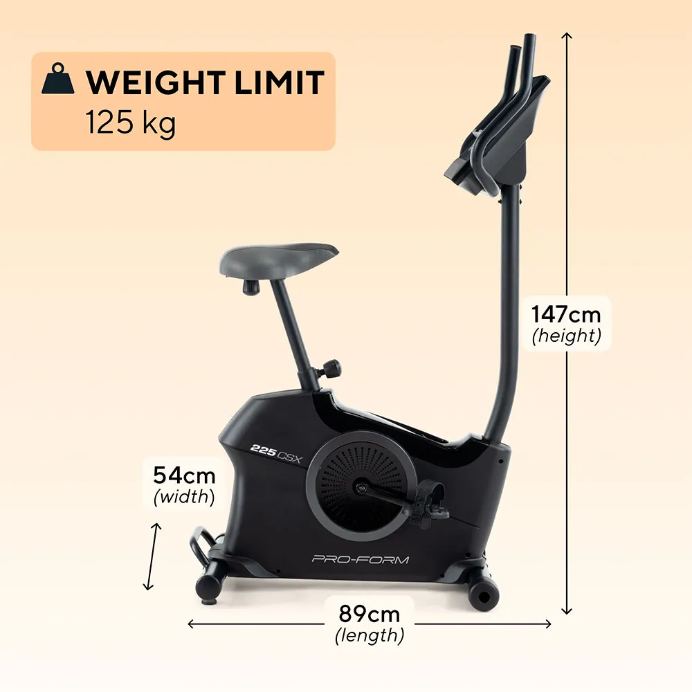 PRO 225 Csx Motionscykel, Black, One Size PRO 225 Csx Motionscykel, Black, One Size