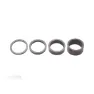PRO UD Carbon Spacer set 1-1/4", Svart