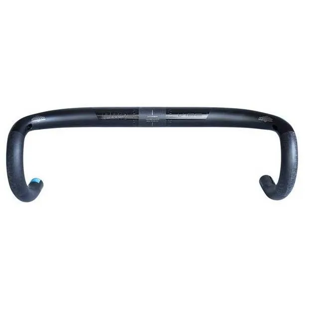 PRO Vibe Kolfiber Anatomisk styre, Black, 31.8mm, 400mm