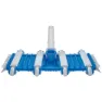 Productos Qp 500332cp Abs Flexibel Poolrengörare Med Vingmutterfäste unisex, Blue / white, One Size