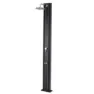 Productos Qp Aluminium Solardusch Med Fotbadskran 28l unisex, Black, One Size
