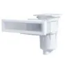 Productos Qp Brett Skimmer Spegel Runt Lock 539mm unisex, White, One Size