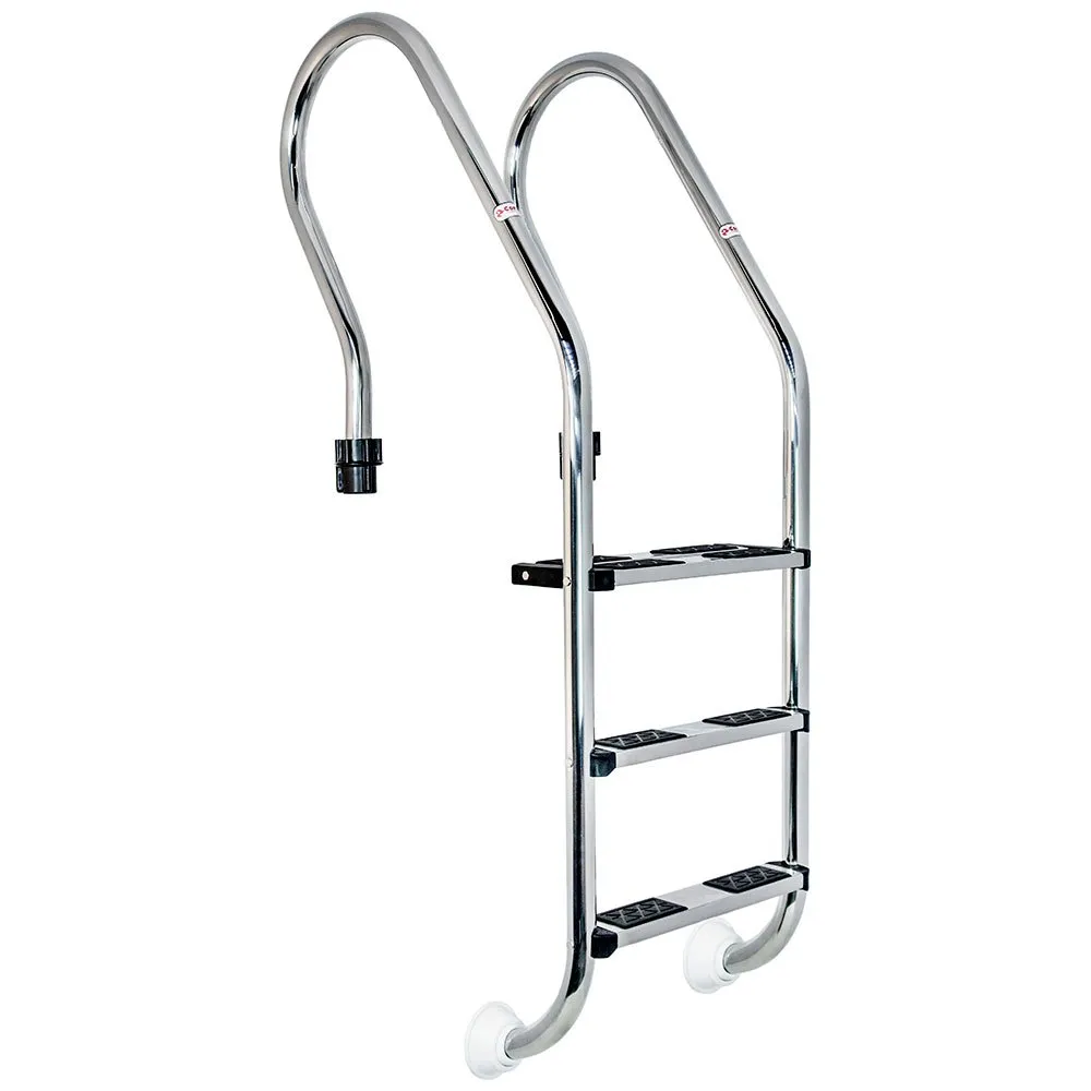 Productos Qp Kombinerad Poolstege 2 Trappsteg unisex, Inox, One Size