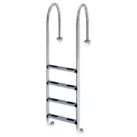 Productos Qp Poolstege För Smal Vägg 4 Trappsteg unisex Productos Qp Poolstege För Smal Vägg 4 Trappsteg unisex