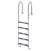 Productos Qp Poolstege För Smal Vägg 5 Trappsteg unisex