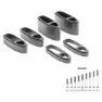Profile Design A3a Low Riser Spacers Kit Styrlager, Black, 5/10/20mm
