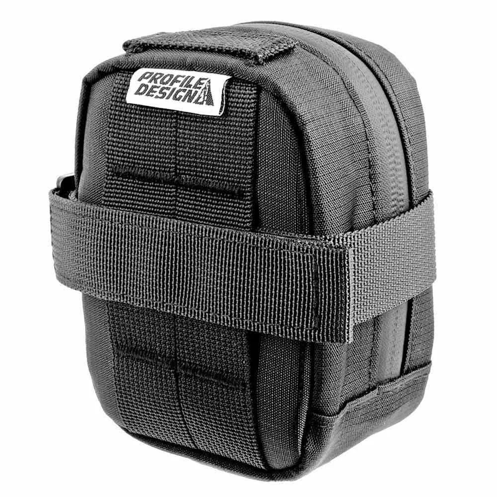 Profile Design Adventure Sadeltaske, Black, One Size
