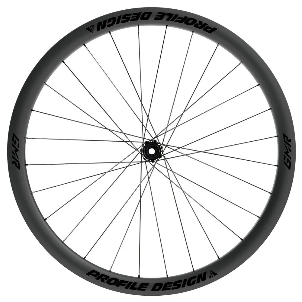 Profile Design Gmr 38 Carbon Cl Disc Tubeless Landsvägshjulset, Black, 12 x 100 / 12 x 142mm, Shimano/Sram HG